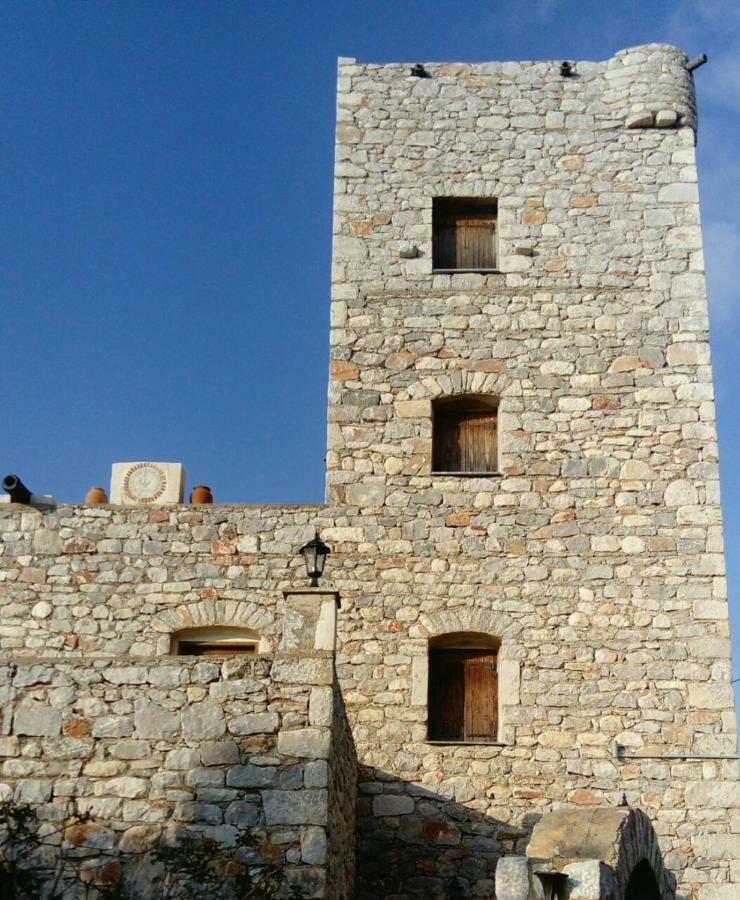 Charouda Stone Tower Lägenhet Pírgos Dhiroú Exteriör bild