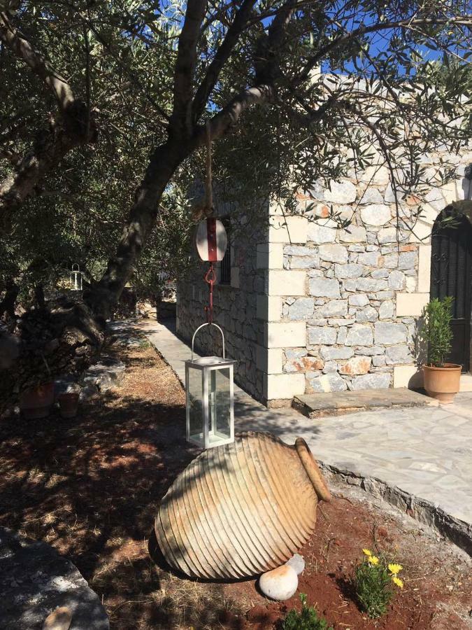 Charouda Stone Tower Lägenhet Pírgos Dhiroú Exteriör bild